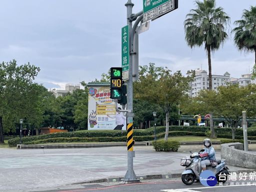 火雞伴小綠人過馬路 嘉義市行人號誌添創意 | 蕃新聞