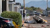 Monsoon storm sweeps across metro Phoenix, damaging homes in Mesa