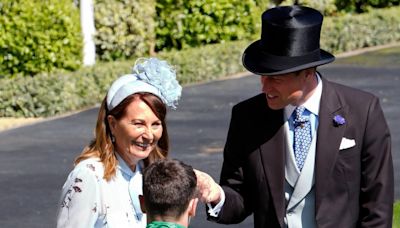 Deja Vu! Prince William Helps Mother-in-Law Carole Middleton With Stuck Shoe Like He Has for Kate