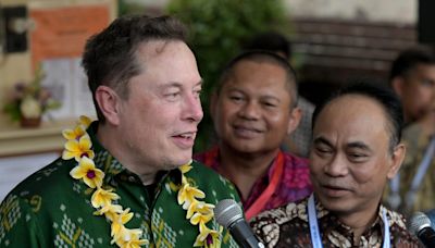 Elon Musk travels to Bali to launch Starlink in Indonesia, his first trip after years of wooing from the Southeast Asian country