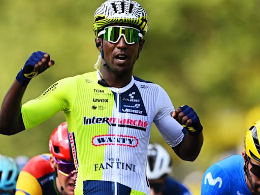 Girmay first black African to win Tour de France stage