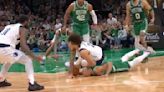 Derrick White Bloodied After Smashing His Face Off the Court in Game 5