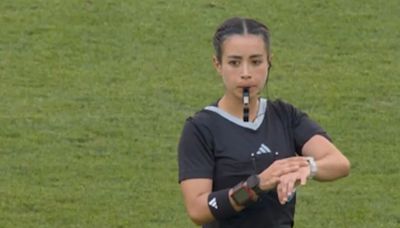 La mexicana Katia Itzel García debuta como árbitra en Olímpicos 2024