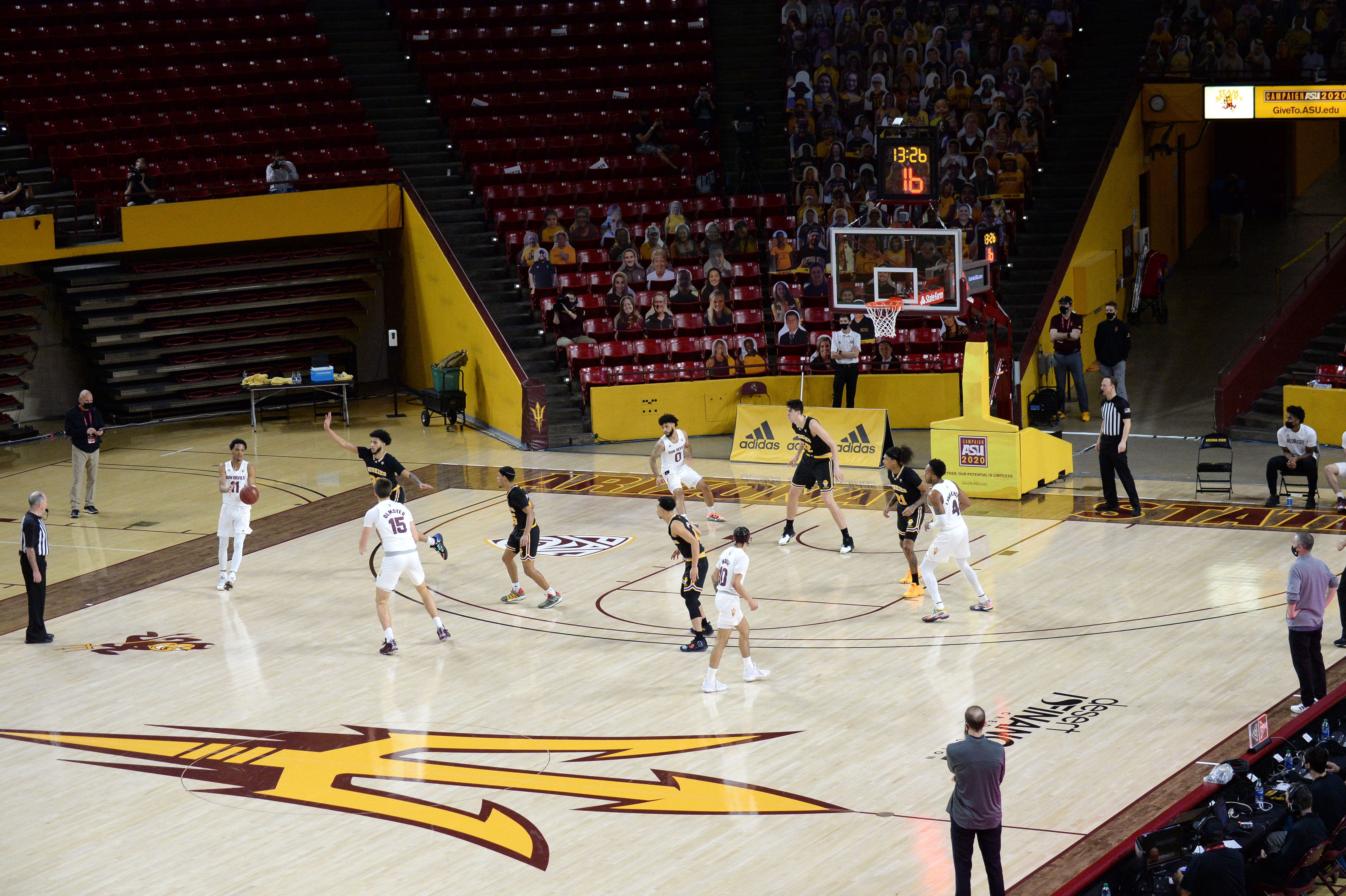 Arizona State athletic director Graham Rossini addresses Desert Financial Arena upgrades