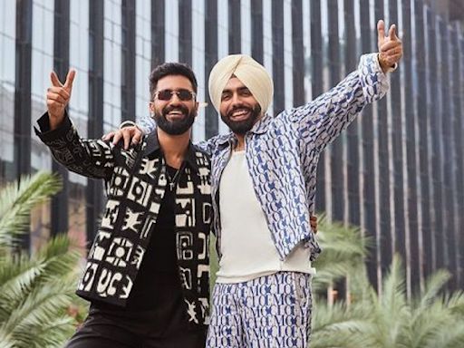 Bad Newz: Vicky Kaushal Lauds Co-Star Ammy Virk's Soulful Singing & His Special Gesture Wins Hearts