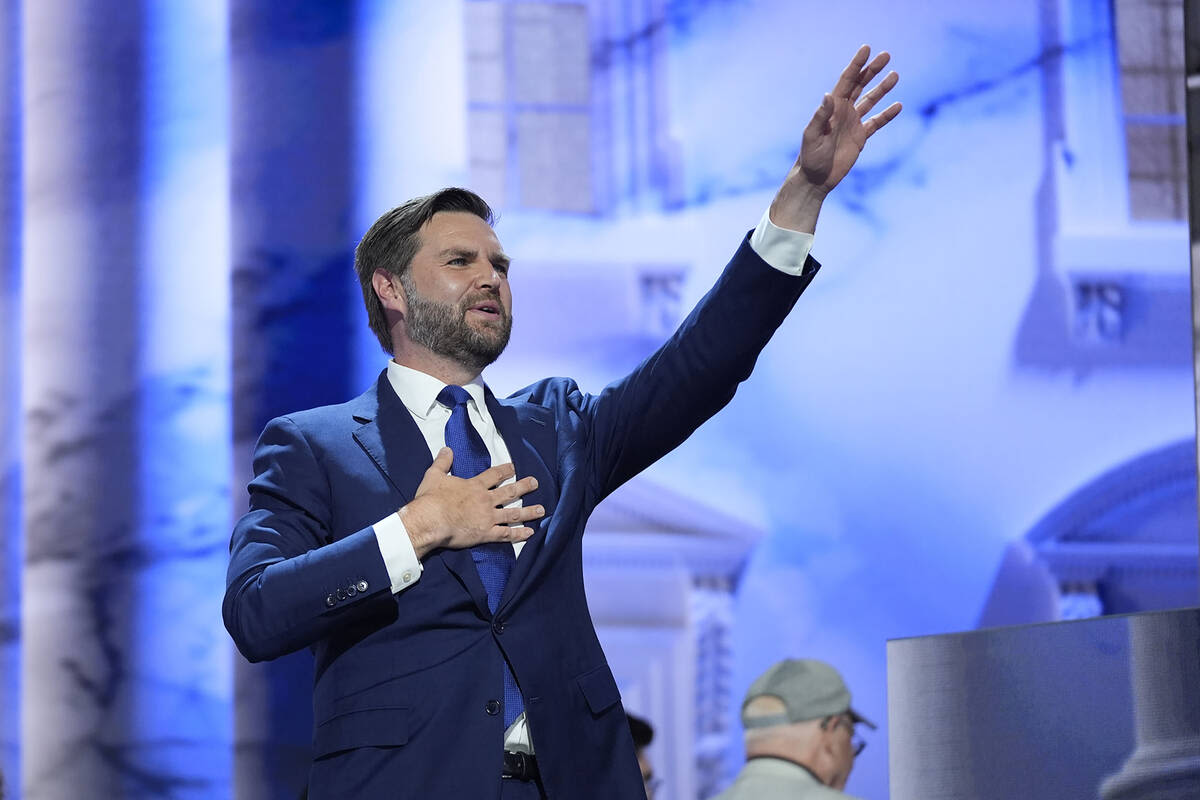 J.D. Vance gives energizing speech third night of the RNC