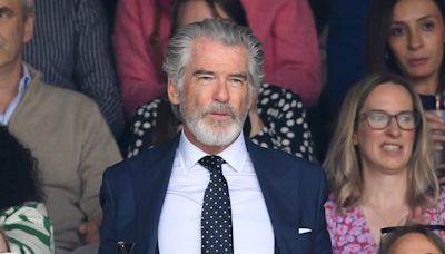 Pierce Brosnan Went Full James Bond at Wimbledon