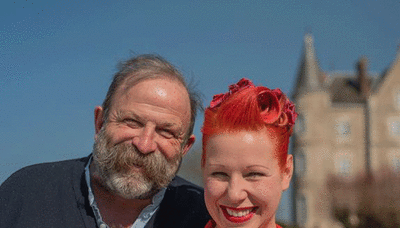 Escape to the Chateau's Dick and Angel Strawbridge reveal their trick for saving money when planting up their walled garden every year