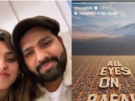 Rohit Sharma's Wife Ritika Sajdeh Trolled for 'All Eyes on Rafah' Story on Instagram, Deletes it Later - News18