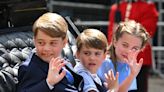 The Cambridge Kids Adorably Wave to Crowd at Trooping the Colour Parade