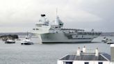 Royal Navy aircraft carrier cancels sailing after propeller ‘issue’