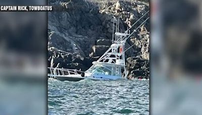 Search underway after boat crashes against rocks on Little Misery Island off Salem - Boston News, Weather, Sports | WHDH 7News