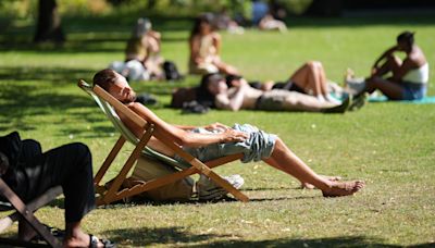 Britain enjoys joint warmest day of the year but storms are on the horizon