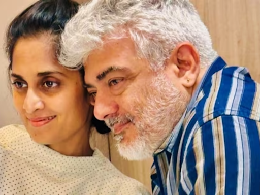 Shalini shares a photo with Ajith Kumar from the hospital | Tamil Movie News - Times of India