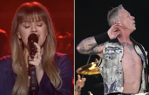 Kelly Clarkson Belts Out Soulful Cover of Metallica’s “Sad but True”: Watch