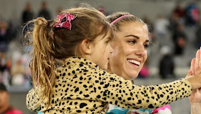 Alex Morgan Celebrates USWNT With Adorable On-Field Photo Alongside Her Daughter
