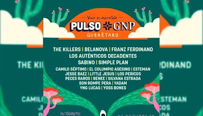 The Killers, Franz Ferdinand y Simple Plan en Pulso GNP 2024