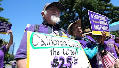 California Democrats agree to delay health care worker minimum wage increase to help balance budget
