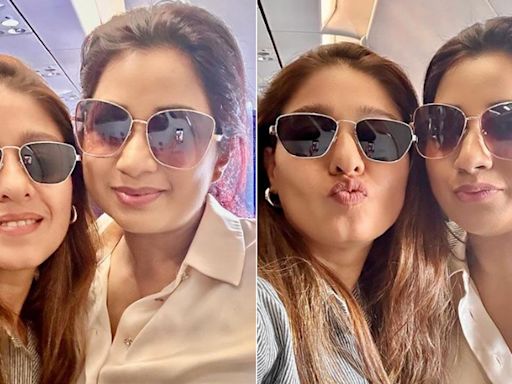Shreya Ghoshal, Sunidhi Chauhan ’breaks the internet’ with latest selfie; fans in awe