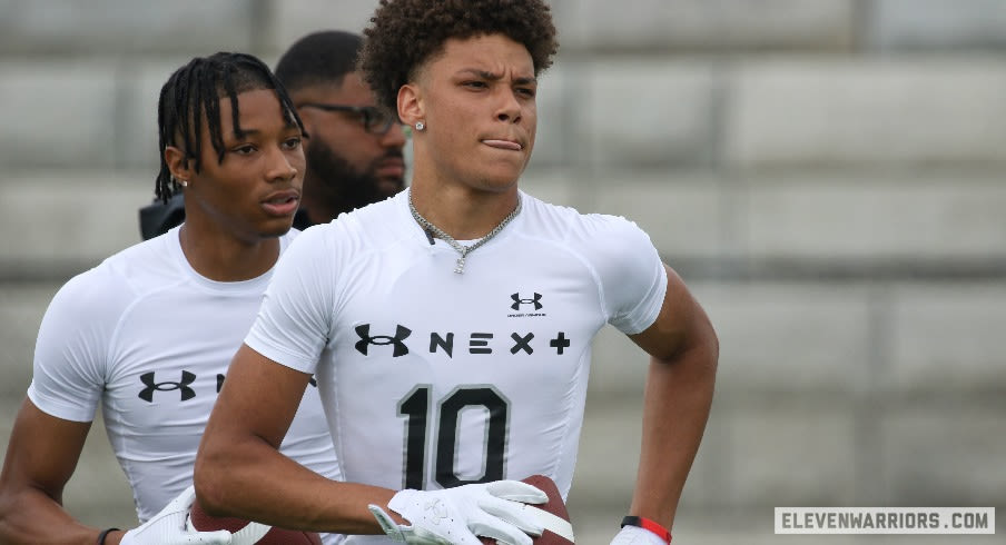 Four-star 2025 Wide Receiver Talyn Taylor Says He'll Take an Ohio State Official Visit June 21-23, Speaks with Brian Hartline Every Week