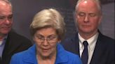 Sen. Elizabeth Warren (D-MA) praises President Biden’s memorandum putting guardrails on U.S. military aid abroad.