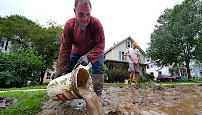 Vermont flooding: Photos show washed-out roads and damaged houses from Hurricane Beryl's remnants