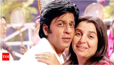 When Shah Rukh Khan claimed Farah Khan treated him 'as badly as a spot boy' | Hindi Movie News - Times of India