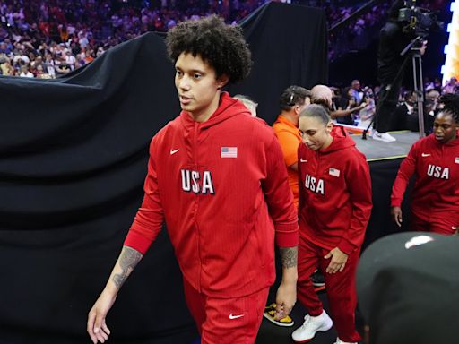 Brittney Griner honored to be wearing a USA Basketball jersey again after time in Russian prison