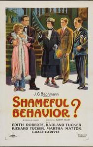 Shameful Behavior?
