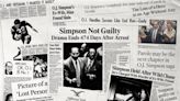 The story of O.J. Simpson's life, told in Los Angeles Times headlines