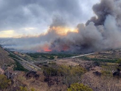 Watch Fire: Flames tear through San Carlos in Gila County as wind spreads flames