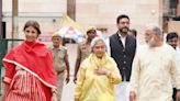 Abhishek Bachchan, Jaya Bachchan And Shweta Seek Blessing At Kashi Vishwanath Temple, Photos Go Viral - News18