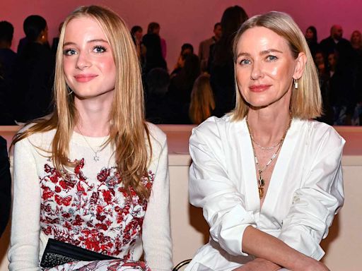 Naomi Watts and Child Kai, 15, Look Glamorous as They Step Out for Rare Appearance at Dior Pre-Fall Show