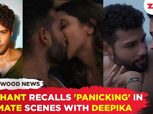 Siddhant Chaturvedi Admits to 'Panicking' During Intimate Scenes with Deepika Padukone in Gehraiyaan