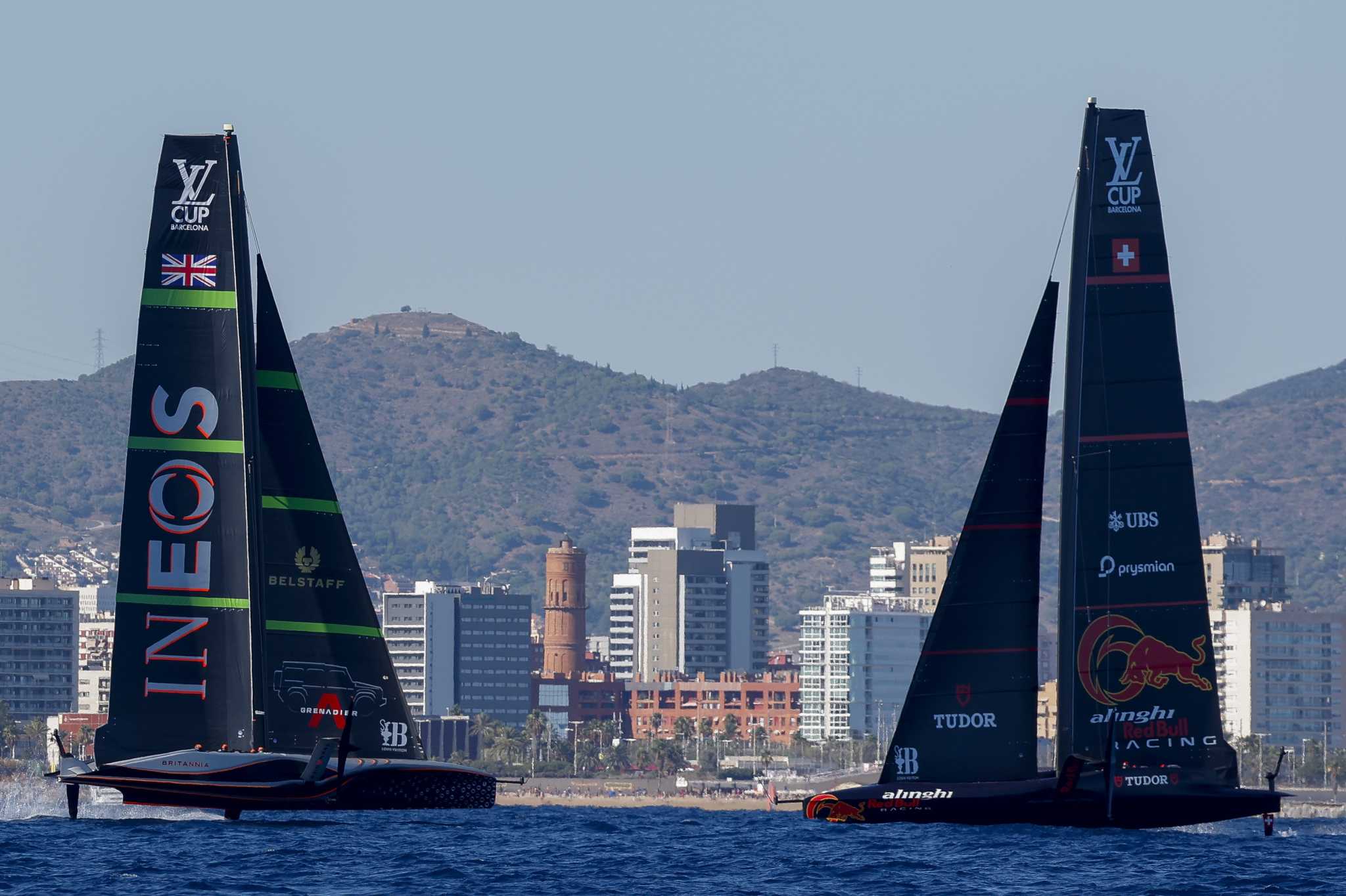 Italy's Luna Rossa and Britain's INEOS Britannia take commanding leads in America's Cup semifinals