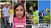 Pré-candidatos vão à Parada do Orgulho LGBT+ em SP e criticam ausência do prefeito Ricardo Nunes no evento