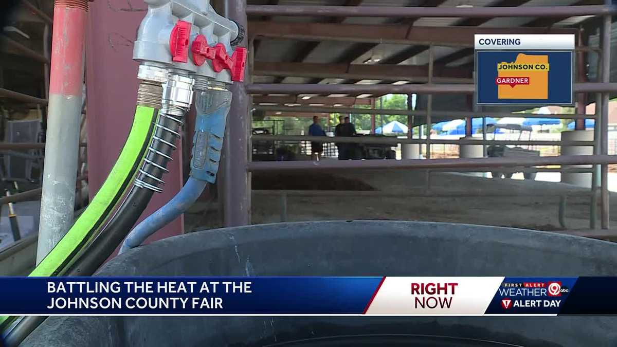 'It's also Kansas in July': Johnson County Fair prepared for summer heat