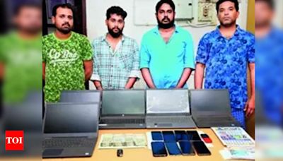 Four arrested for selling online lottery tickets | Coimbatore News - Times of India