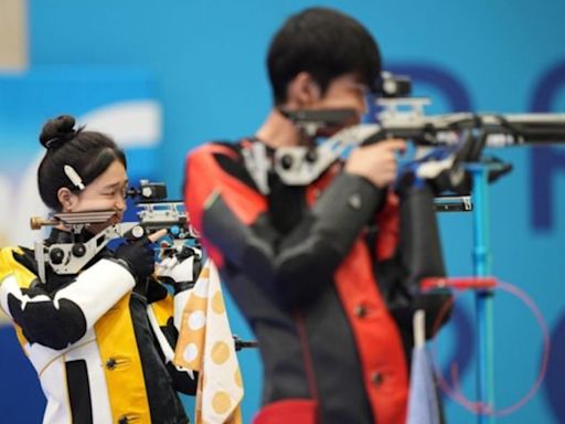 奧運》大會第1金出爐 中國空氣步槍射擊團體奪冠