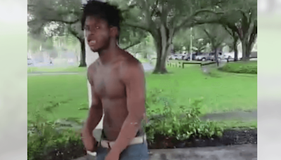 WATCH: Homeless Florida man stabs, robs two people who offered him food