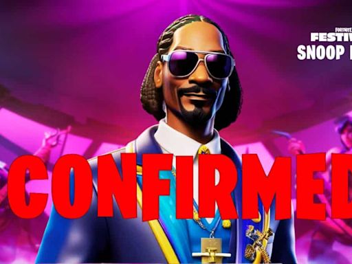 Snoop Dogg Fortnite Concert Date Revealed