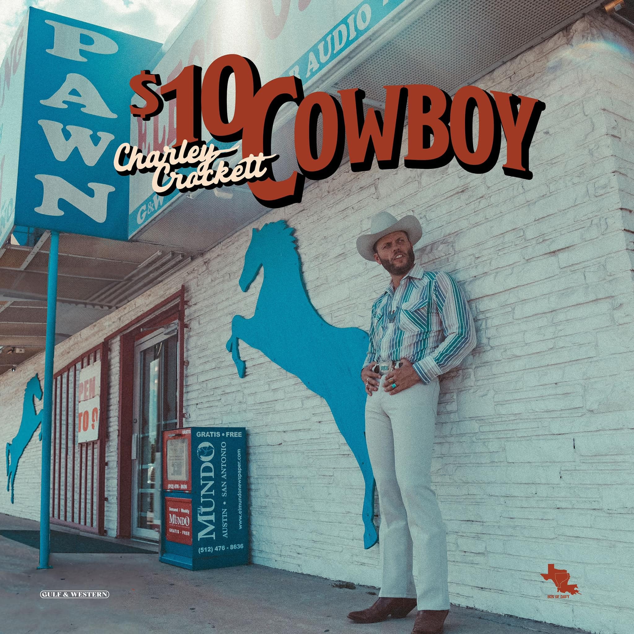 Charley Crockett grows into country's legendary traditions with new album '$10 Cowboy'