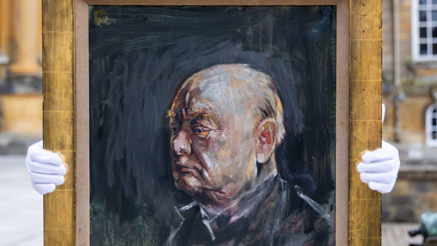 Winston Churchill’s Most Hated Portraiture Is Headed to Auction