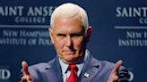 Mike Pence says passing abortion bans is more consequential than 'short-term politics'