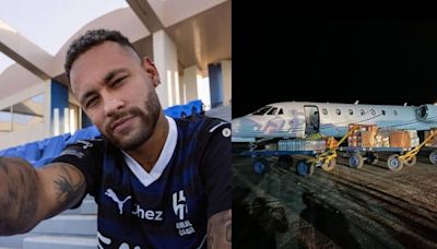 Helicóptero del futbolista Neymar colabora en el rescate de personas afectadas por inundaciones en Brasil | El Universal