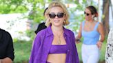 Florence Pugh Hits Venice in Purple Set (and Aperol Spritz!) After Skipping Don't Worry Darling Press
