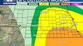 Monday Forecast: Another round of severe thunderstorms possible...