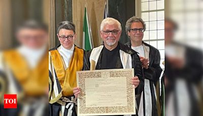 Amitav Ghosh gets honorary doctorate from university in Italy | Bengali Movie News - Times of India