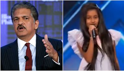 'America’s got talent. A lot of it is coming from India': Anand Mahindra praises 9-year-old singer