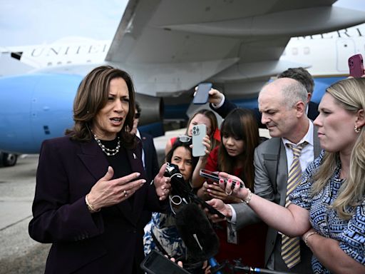 Election 2024 live: Harris ‘ready to debate’ Trump as new poll shows Democrats gaining in key swing states